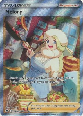 Melony - GG64/GG70  -Full Art Ultra Rare / Pokémon kaart (Crown Zenith)