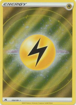 Lightning Energy - 155/159 - Full Art Ultra Rare (Crown Zenith)