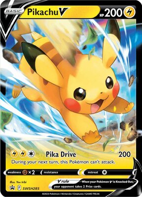 Pikachu V  // Pokémon kaart (Crown Zenith Promo)
