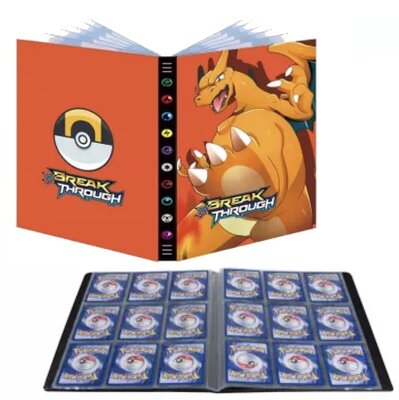9-Pocket Pokémon kaarten Verzamelmap voor 432 kaarten