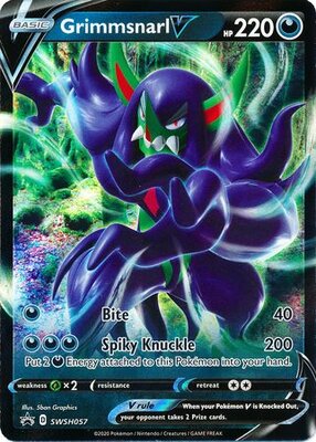 Grimmsnarl V oversized // Pokémon kaart (Sword & Shield Promos)