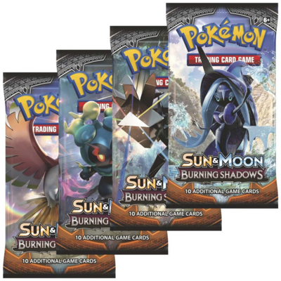 Pokémon Sun & Moon Burning Shadows - Booster Pack (10 kaarten)