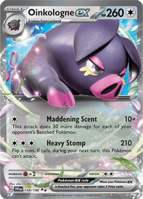 Oinkologne EX - SVI 158 - Pokémon kaart (Scarlet & Violet)