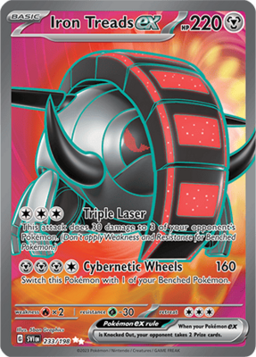 Iron Treads EX Ultra Rare - SVI 233 - Pokémon kaart (Scarlet & Violet)