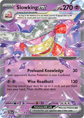 Slowking EX Double Rare - PAL 086 - Pokémon kaart (Scarlet & Violet - Paldea Evolved)