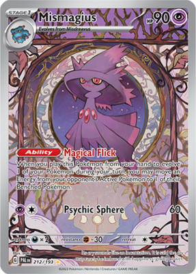 Mismagius Illustration Rare - PAL 212 - Pokémon kaart (Scarlet & Violet - Paldea Evolved)