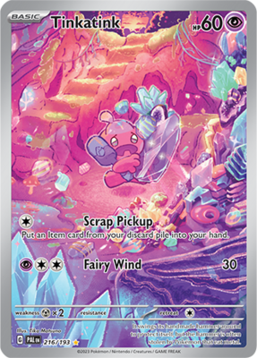 Tinkatink Illustration Rare - PAL 216 - Pokémon kaart (Scarlet & Violet - Paldea Evolved)