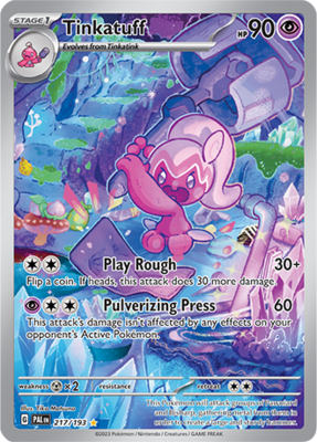 Tinkatuff Illustration Rare - PAL 217 - Pokémon kaart (Scarlet & Violet - Paldea Evolved)