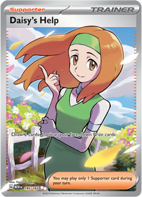 Daisy's Help Ultra Rare - MEW 195 - Pokémon kaart (Scarlet & Violet - 151)