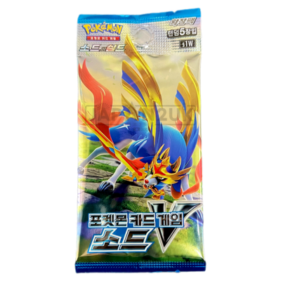 Pokémon TCG: Sword & Shield V - S1W Booster Pack (Koreaans)