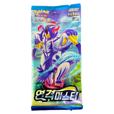 Pokémon TCG: Sword & Shield Rapid Strike Master - S5R Booster Pack (Koreaans)