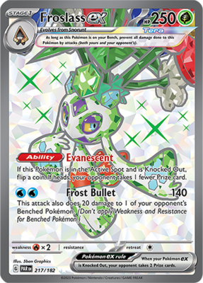 Froslass EX Ultra Rare - PAR 217 - Pokémon kaart (Scarlet & Violet - Paradox Rift)