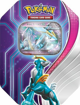 Pokémon Trading Card - Paradox Destinies Tin - Iron Crown EX