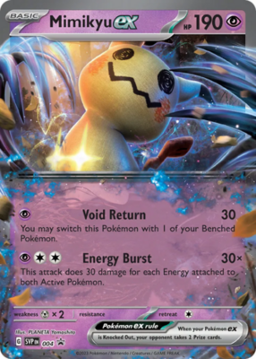 Mimikyu EX Oversized // Pokémon kaart Scarlet & Violet Promo