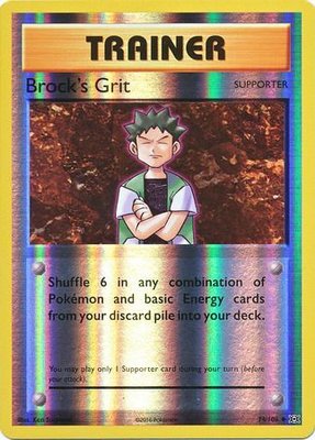 Brock's Grit - 74/108 - Uncommon Reverse Holo