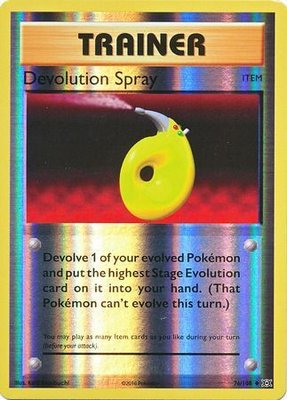 Devolution Spray - 76/108 - Uncommon Reverse Holo