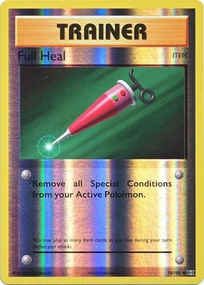 Full Heal - 78/108 - Uncommon Reverse Holo
