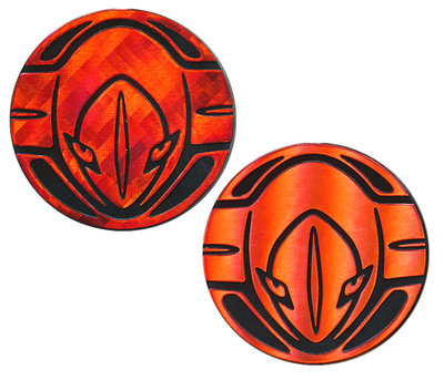 Pokemon Deoxys Collectible Coin (Red)
