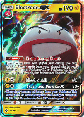 Electrode GX - 48/168 // Pokémon kaart (Celestial Storm)