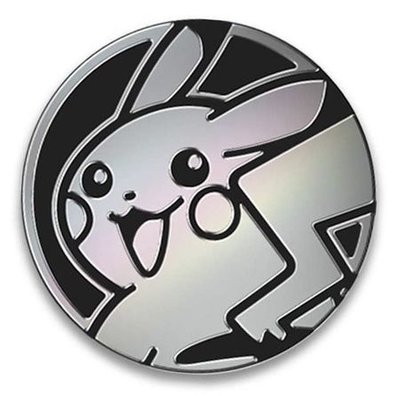 Pokemon Pikachu Trainer Kit Collectible Coin (Silver Mirror)