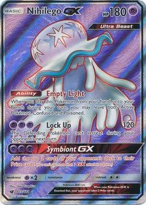 Nihilego Full Art (ULTRA BEAST) - 103/111 - Ultra Zeldzame Pokémon kaart (Crimson Invasion)