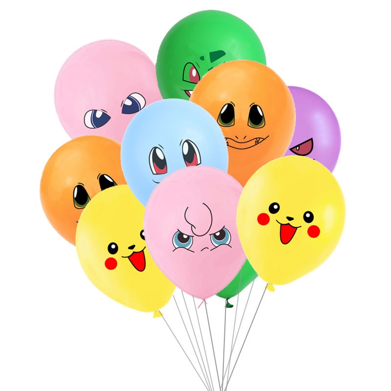 Pokemon Feest Ballonnen — Vrolijke Multiverpakking