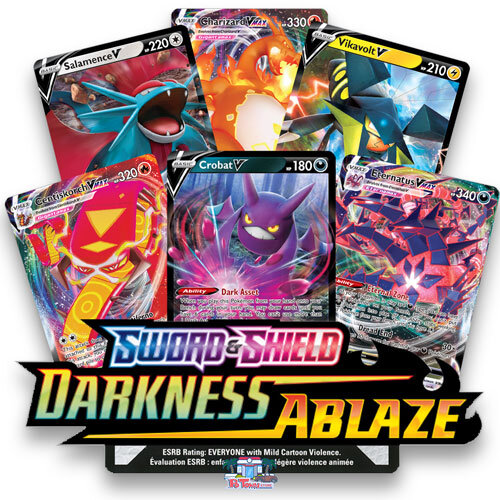 Pokemon Sword & Shield Darkness Ablaze - Booster Pack (10 kaarten)
