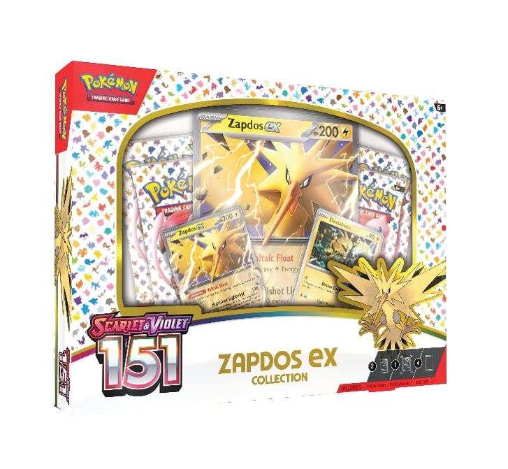 Pokemon – Scarlet & Violet 151 – Zapdos ex box
