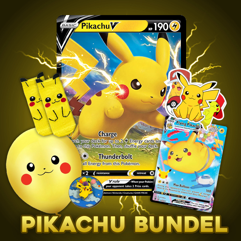 EXCLUSIEF! Pikachu Starter Pack Bundel